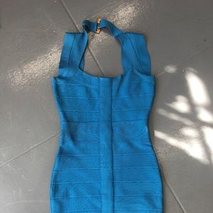 Sara Boo blue one-piece pencil skirt